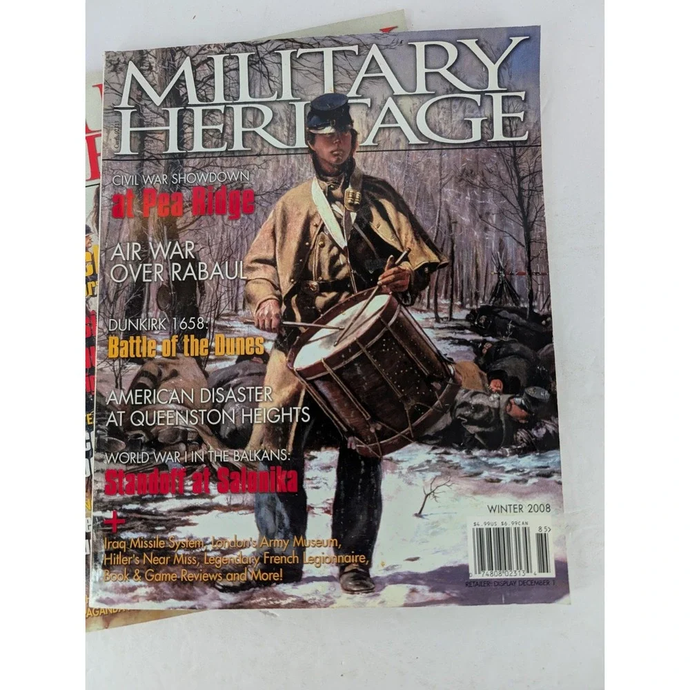 Vtg MILITARY HERITAGE Magazine Lot Civil War WWII Napoleon Gettysburg Stonewall